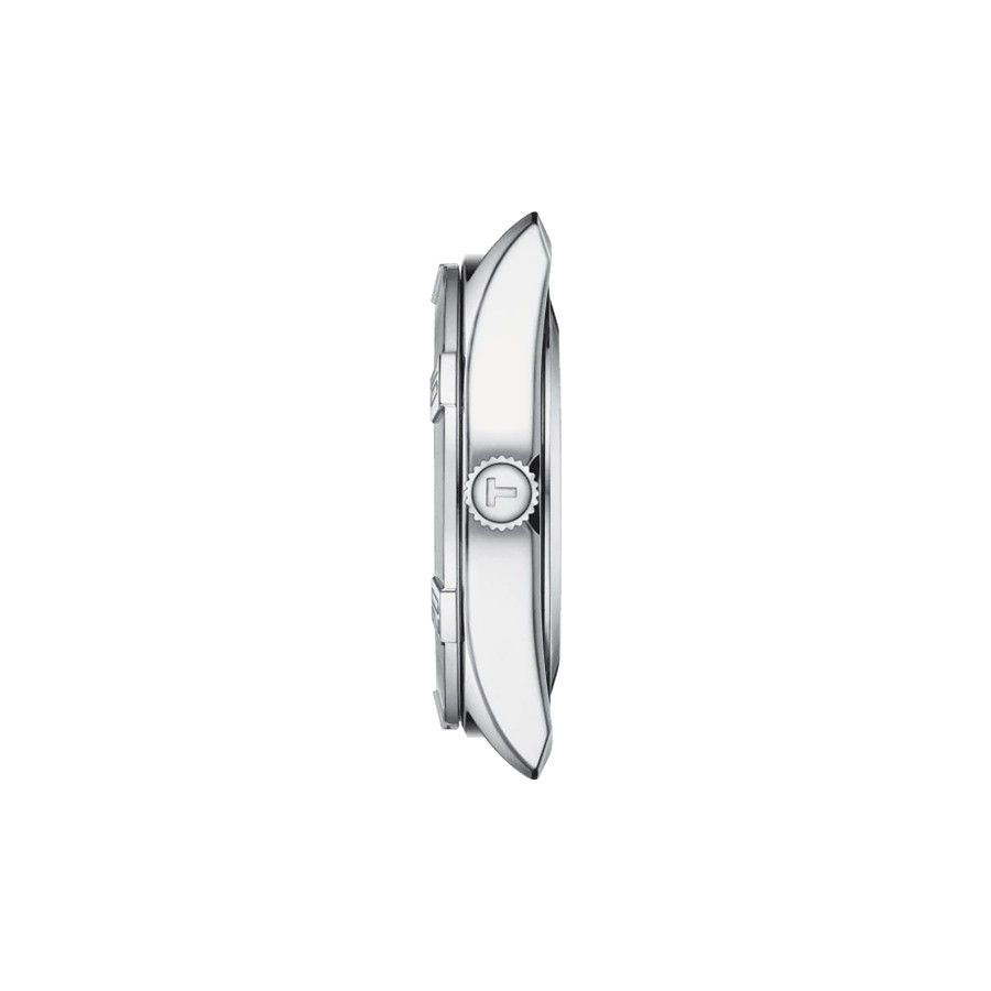 Montre Tissot T-Classic PR 100 Lady Sport Chic quartz cadran bleu bracelet acier 36 mm