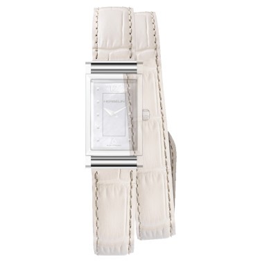 Boîtier Michel Herbelin Antarès quartz cadran nacre 27 x 19 mm