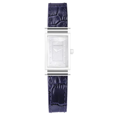 Boîtier Michel Herbelin Antarès quartz cadran noir 27 x 19 mm