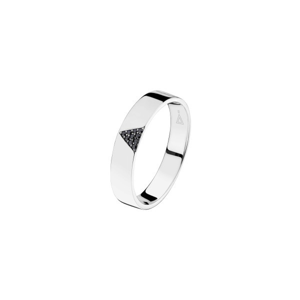 Lepage La Remarquable wedding ring in white gold and diamonds