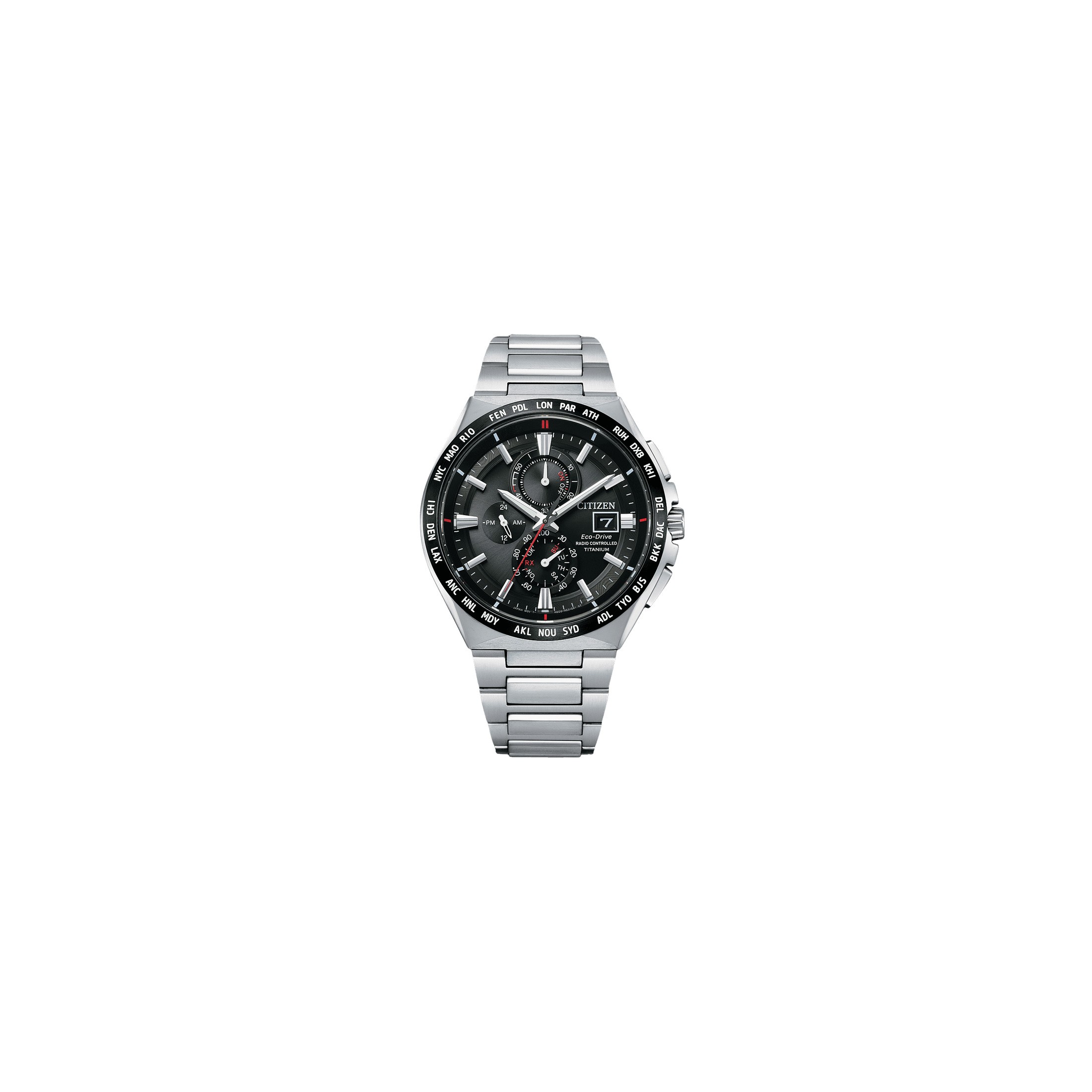 Citizen Radio Controlled Watch Titanium EcoDrive AT823485E Lepage