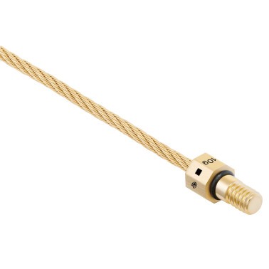 Bracelet Le Gramme Câble Octogone 10g en or jaune 750 brosséLG_COJBROC051_10