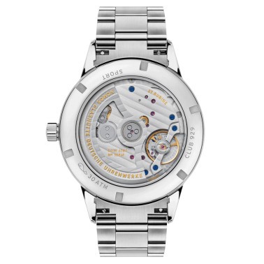 Montre Nomos Club Sport Neomatik 42 date automatique cadran bleu bracelet acier 42 mm 782