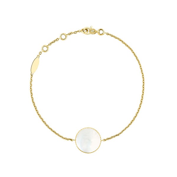 Bracelet Dior Rose des Vents en or jaune nacre et diamant JRDV95001