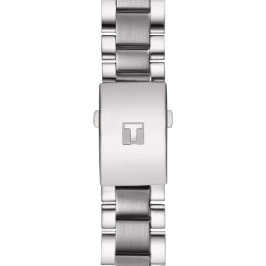 Tissot Chrono XL Classic quartz watch black dial steel bracelet 45 mm