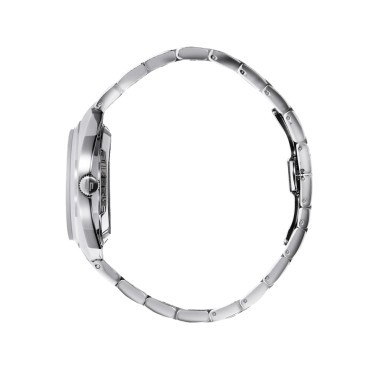 Montre Lip Général De Gaulle automatique cadran vert bracelet acier 39 mm