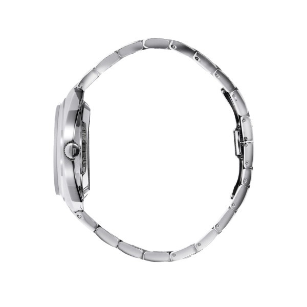 Montre Lip Général De Gaulle automatique cadran vert bracelet acier 39 mm