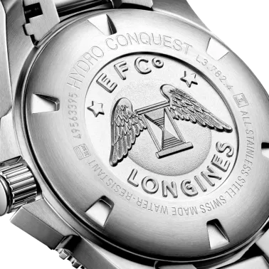 Montre Longines HydroConquest automatique cadran vert bracelet acier 43 mm L3.782.4.06.6