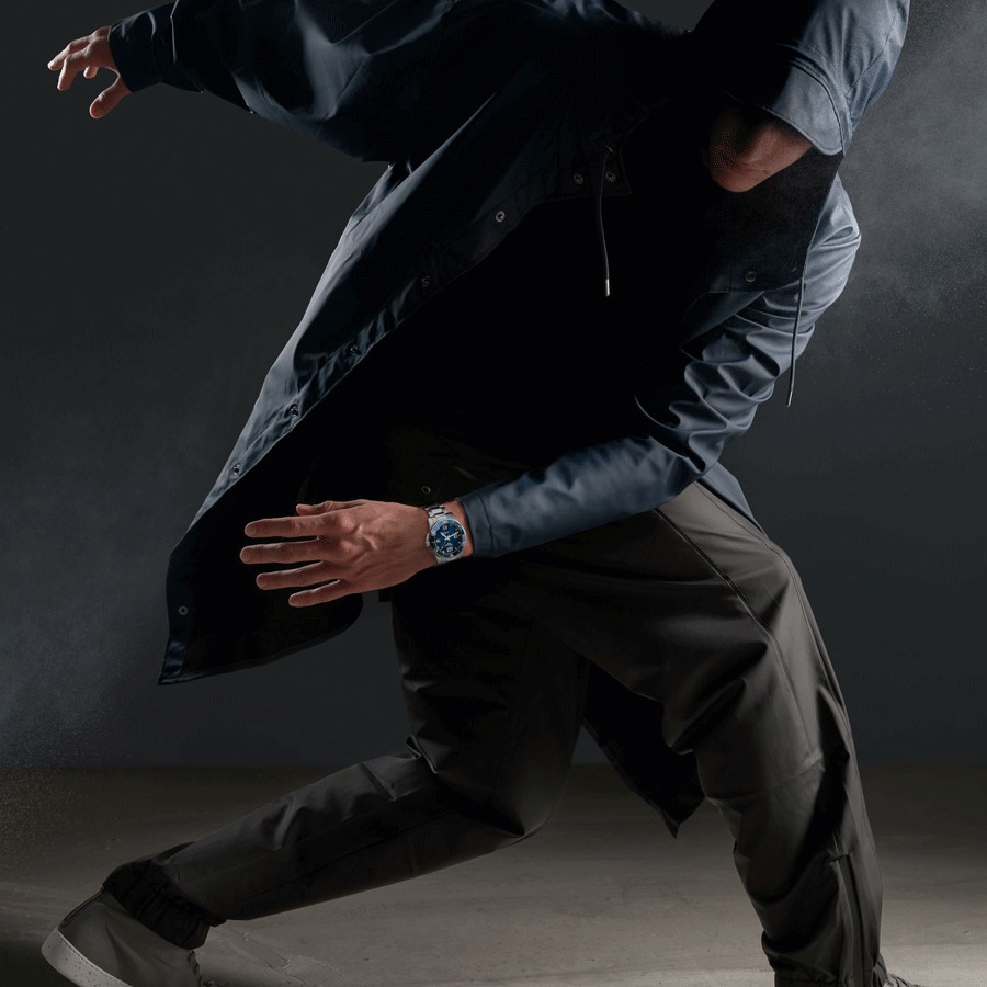 Montre Longines Hydroconquest automatique cadran bleu bracelet acier 41 mm L3.781.4.96.6