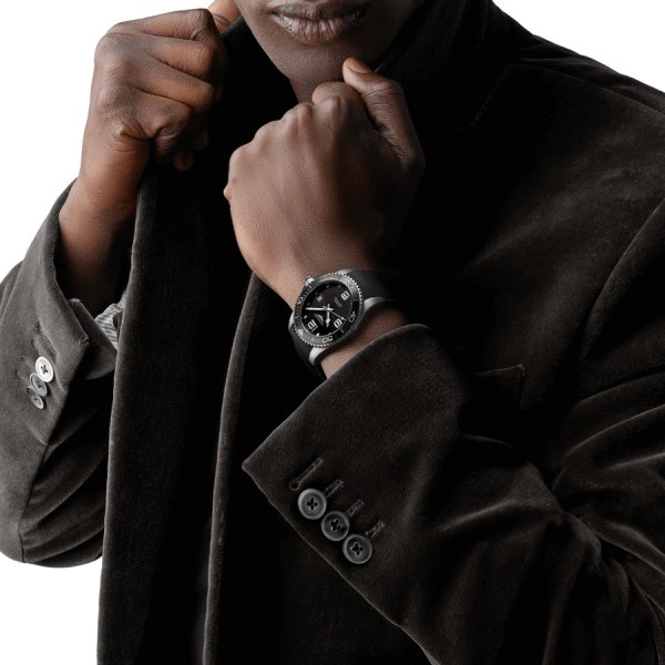 Montre Longines HydroConquest automatique cadran noir bracelet caoutchouc 41 mm L3.781.4.56.9