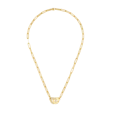 Necklace Cuffs dinh van R12 in yellow gold and diamonds