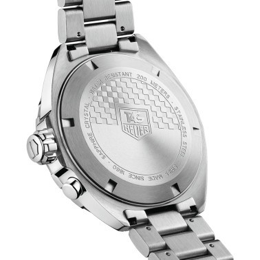 TAG Heuer Formula 1 quartz watch black dial steel bracelet 41 mm