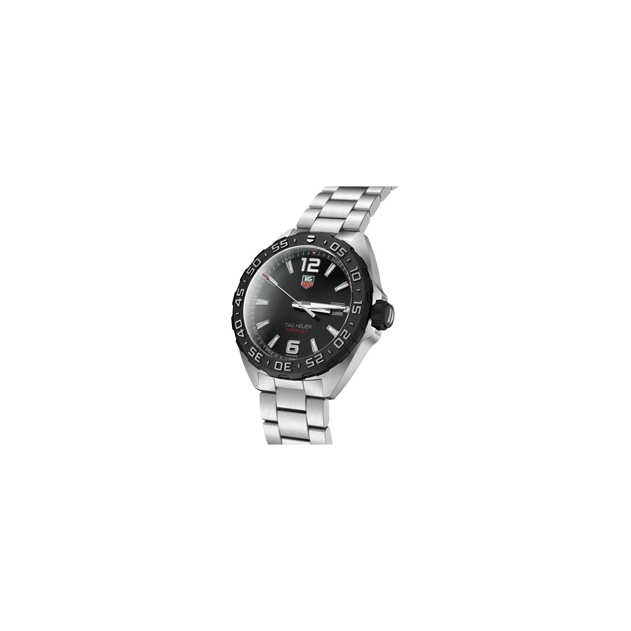 TAG Heuer Formula quartz watch black dial Lepage