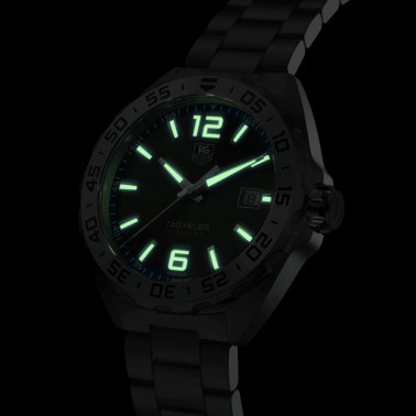 Montre TAG Heuer Formula 1 quartz cadran noir bracelet acier 41 mm