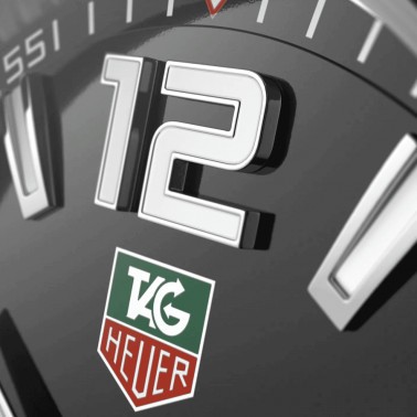 TAG Heuer Formula 1 quartz watch black dial steel bracelet 41 mm