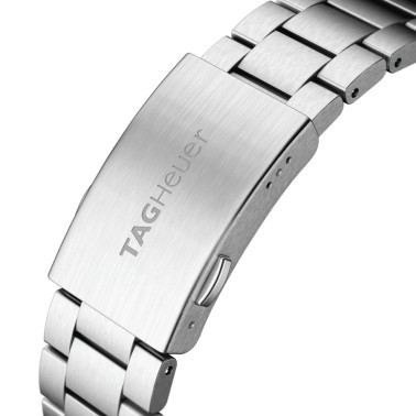 TAG Heuer Formula 1 quartz watch blue dial blue bezel steel bracelet 43 mm