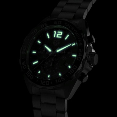 Montre TAG Heuer Formula 1 quartz cadran anthracite bracelet acier 43 mm