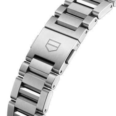 Montre TAG Heuer Carrera Calibre 16 cadran bleu bracelet acier 41 mm