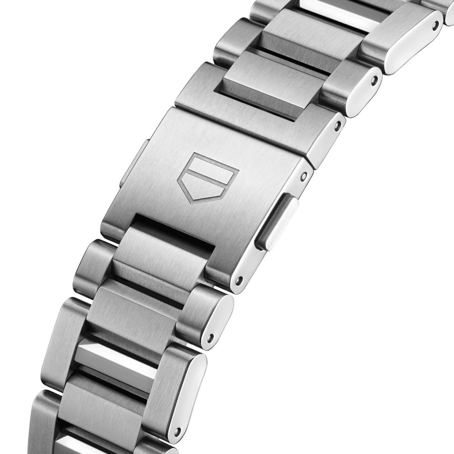 Montre TAG Heuer Carrera Calibre 16 cadran bleu bracelet acier 41 mm