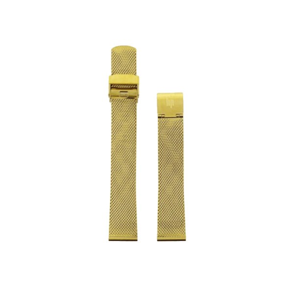 Lip Milanais Bracelet Gold steel PVD gold 18 mm