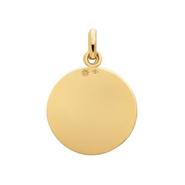 Médaille Arthus Bertrand Arbre de vie empreinte en or jaune