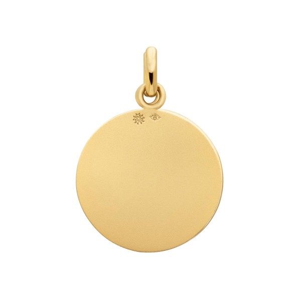 Médaille Arthus Bertrand Arbre de vie empreinte en or jaune