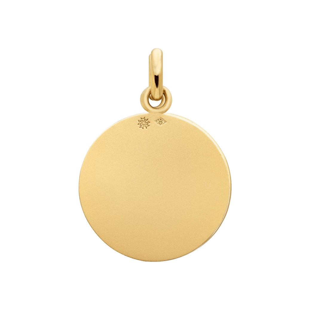 Médaille Arthus Bertrand Arbre de vie empreinte en or jaune