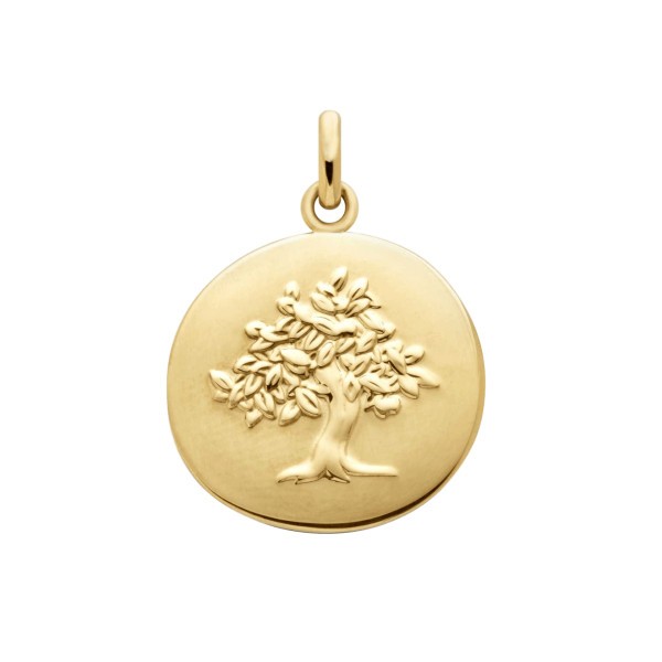 Médaille de Baptême Arthus Bertrand Arbre de Vie en or jaune
