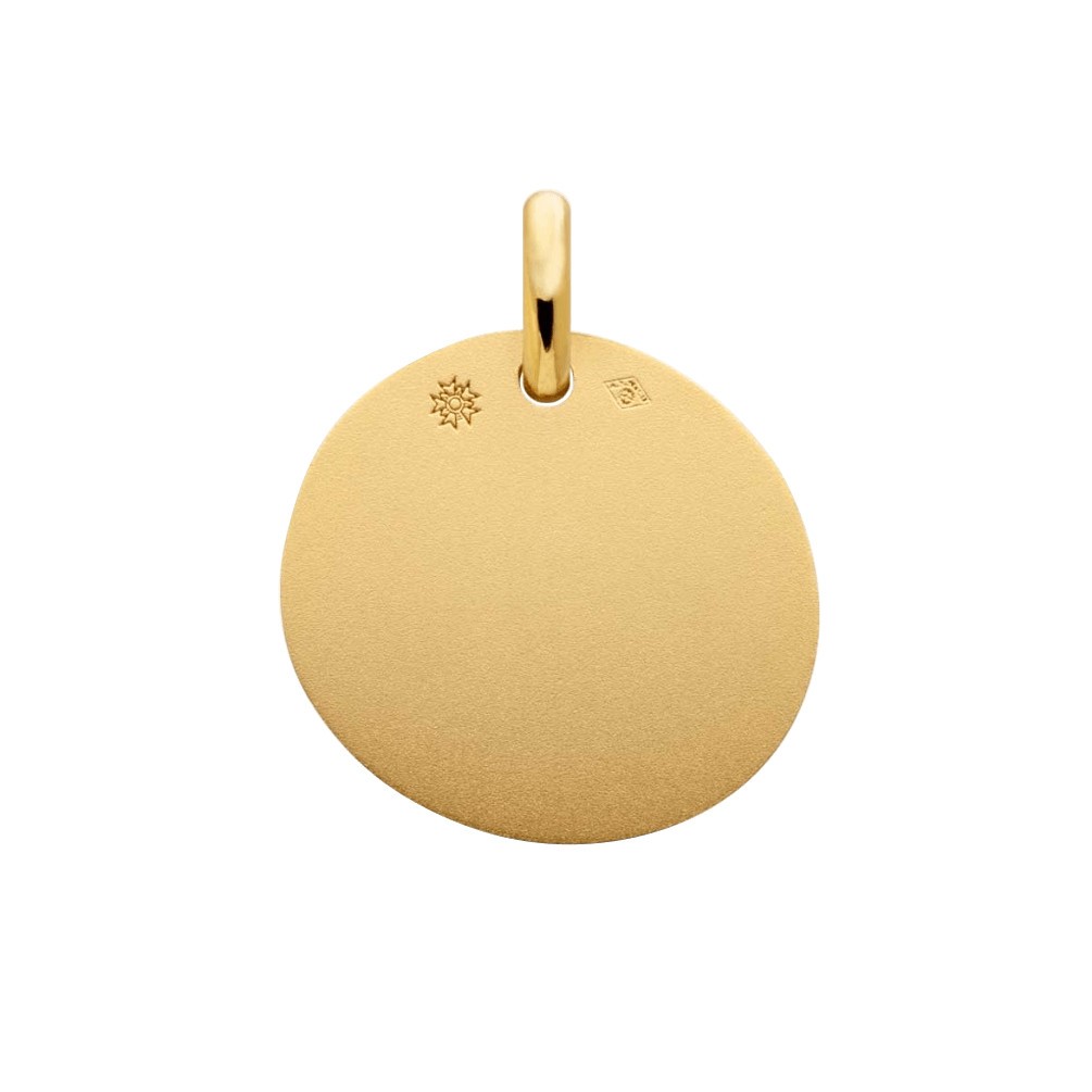 Médaille galet Arthus Bertrand Colombe en or jaune J3068X0000