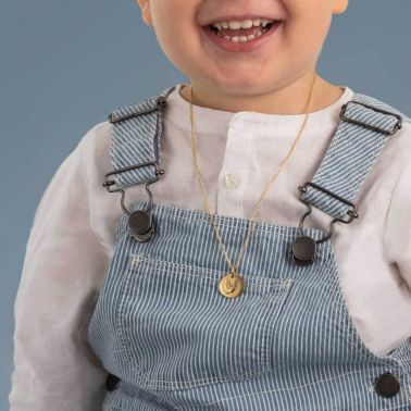 Médaille galet Arthus Bertrand Colombe en or jaune J3068X0000