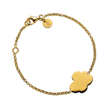 Gourmette Arthus Bertrand Nuage en or jaune