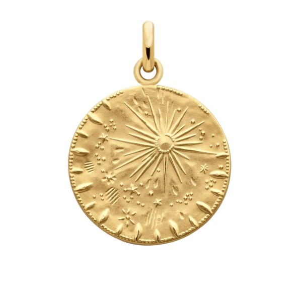 Médaille Arthus Bertrand Pluie d'étoiles en or jaune