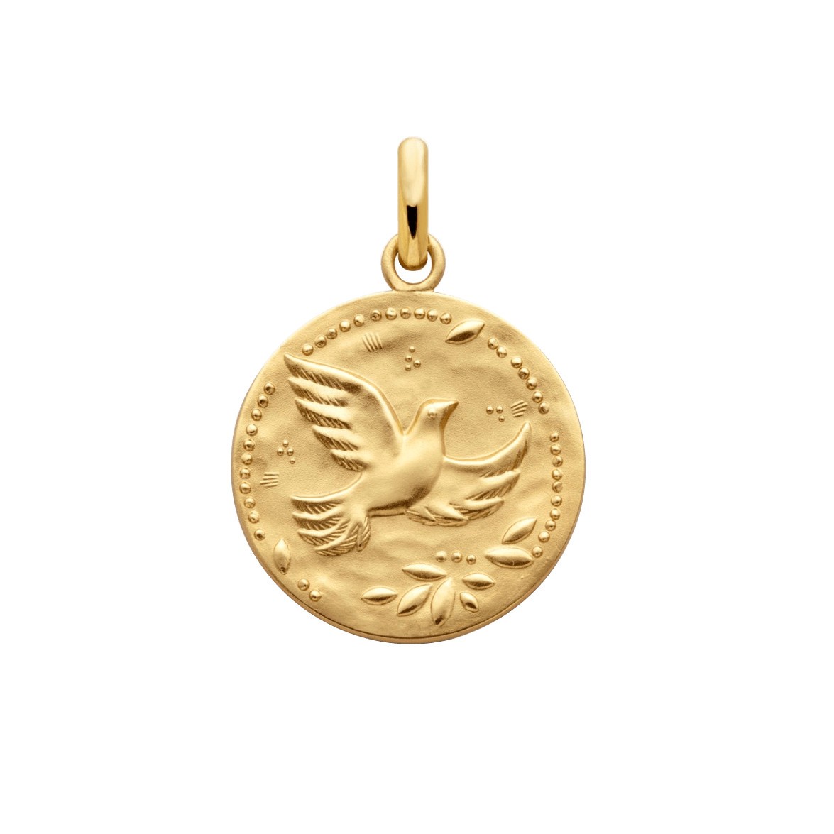 Médaille Arthus Bertrand Colombe aux étoiles en or jaune