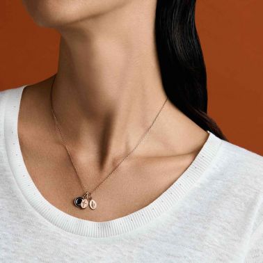 Médaille Arthus Bertrand Vierge Miraculeuse ivoire en or rose