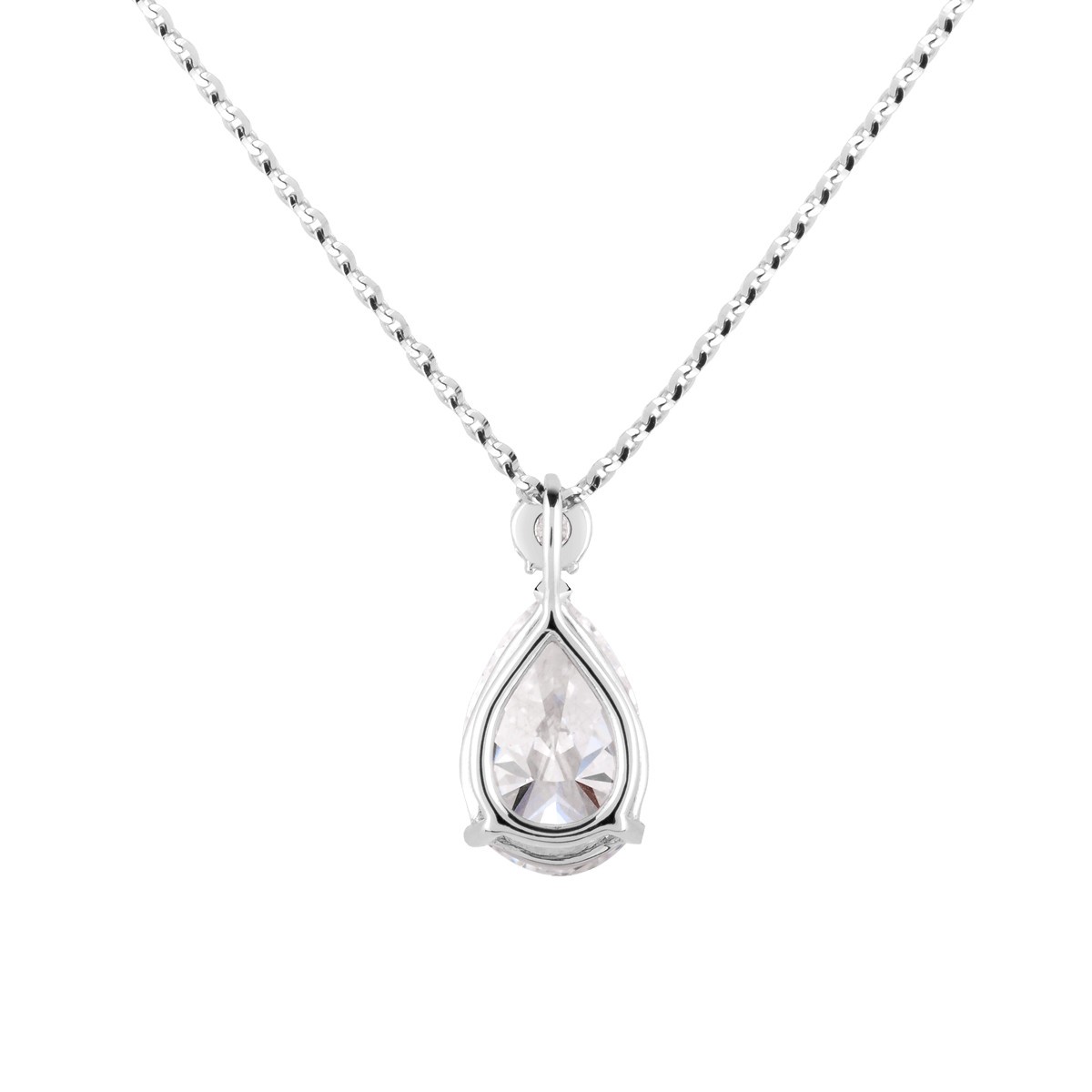 Collier Lepage Jacques en or blanc et diamants LEC6D8X6BG