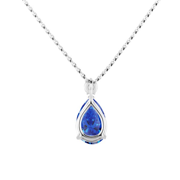 Collier Lepage Jacques en or blanc et saphir LEC6S8X6CG