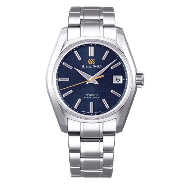 Grand Seiko Heritage 62GS "Shunun" Four Seasons Automatic Hi-Beats watch blue dial steel bracelet 40 mm