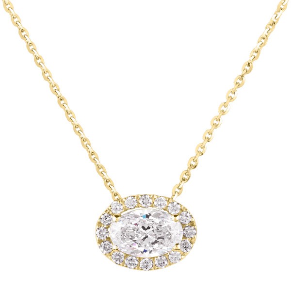 Necklace Lepage Eleanor in yellow gold and diamonds