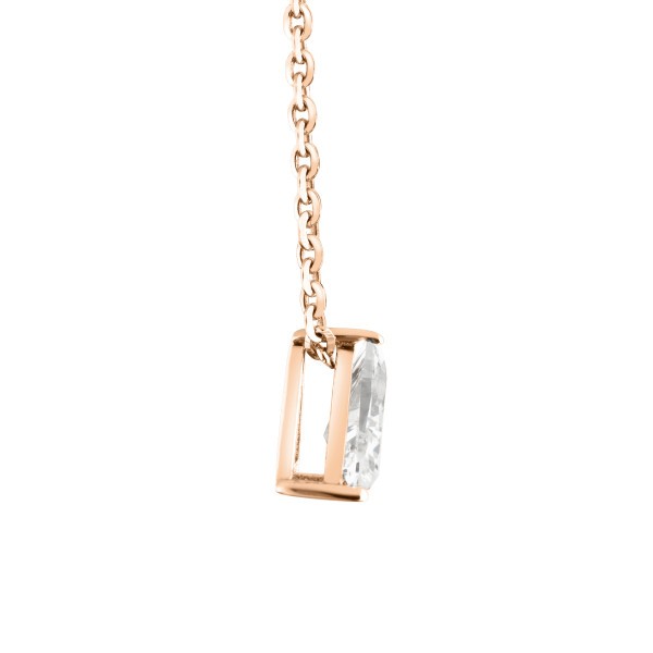 Collier La Sublime en or rose et diamant LES19221DCR