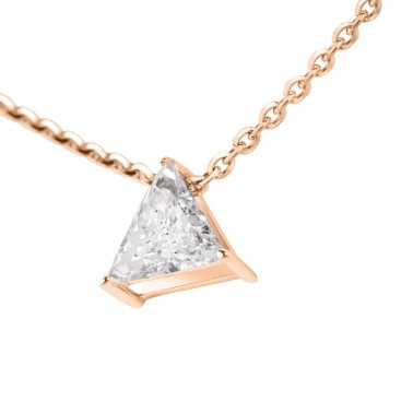 Collier La Sublime en or rose et diamant LES19221DCR