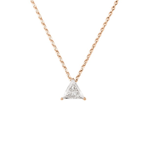 Collier La Sublime en or rose et diamant LES19221DCR