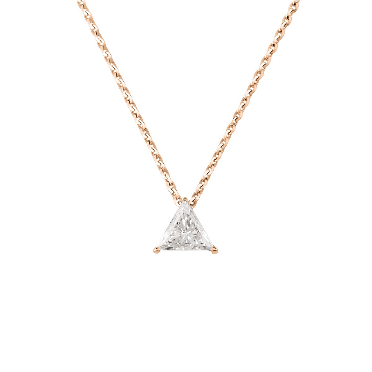 Collier La Sublime en or rose et diamant LES19221DCR