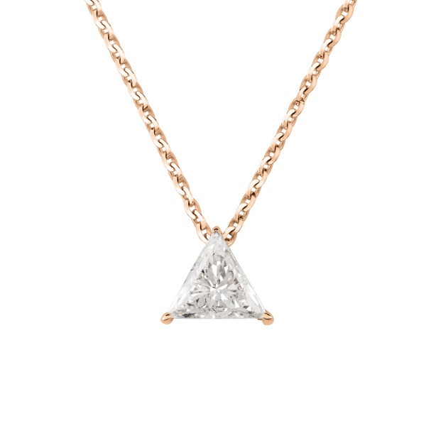 Collier La Sublime en or rose et diamant LES19221DCR