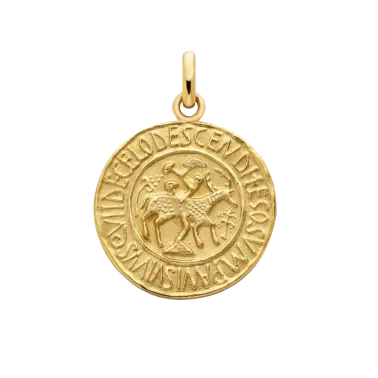 Médaille Arthus Bertrand Hostie de Carthage en or jaune 18 mm
