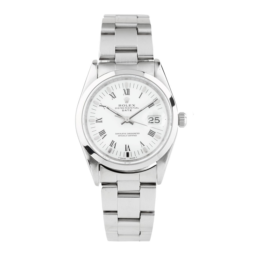 Rolex Oyster Perpetual Date 15200 1995 Full Set 34 mm Lepage