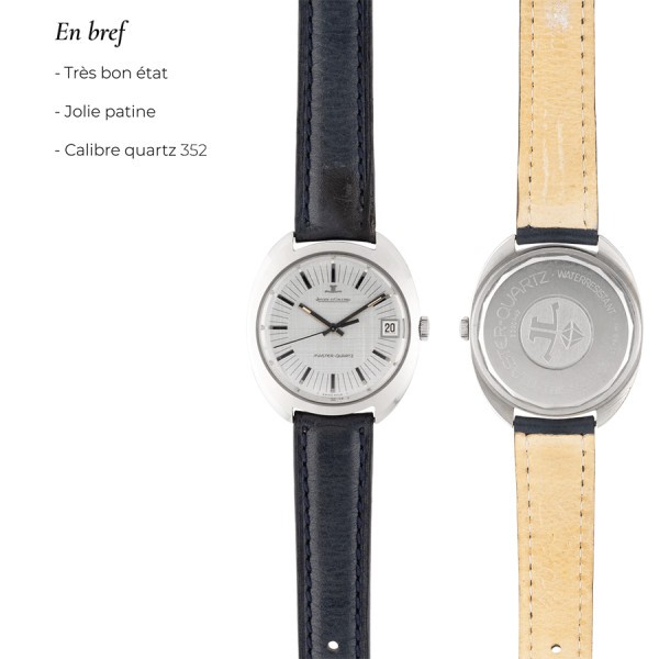 Montre Jaeger-LeCoultre Master Quartz Ref. 23301-42 Circa 1970 38 mm