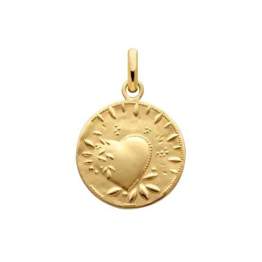 Médaille Arthus Bertrand Cœur aux Etoiles en or jaune J9729X0000
