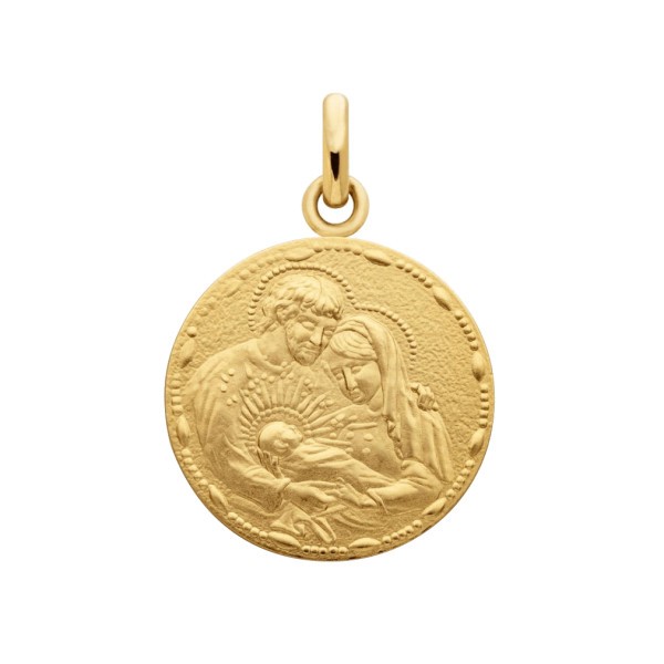 Médaille Arthus Bertrand Sainte Famille en or jaune