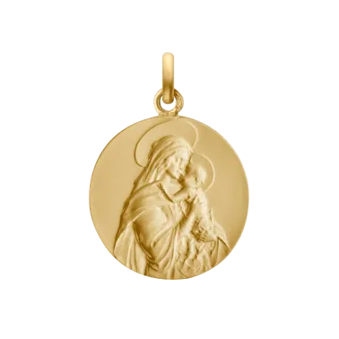 Médaille Arthus Bertrand Vierge au Baiser en or jaune