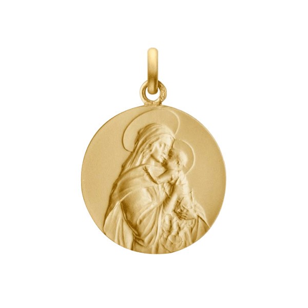 Médaille Arthus Bertrand Vierge au Baiser en or jaune